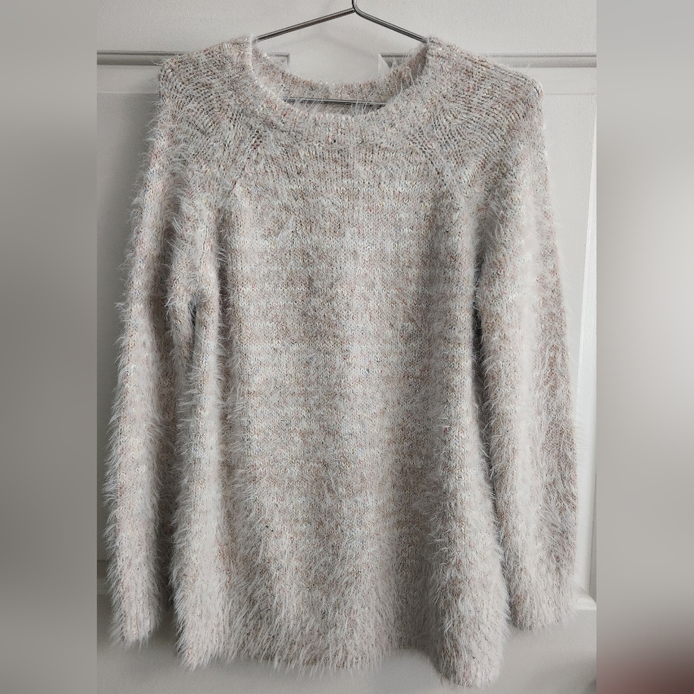 Loft Lou & Grey White oversized sweater - XS